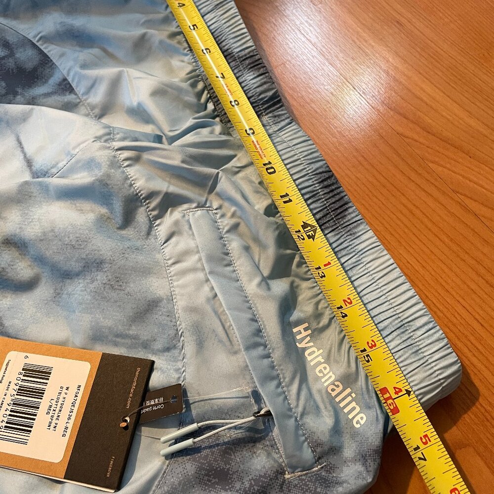 FIRM$. L NORTH FACE Hydrenaline 2000 Lounge Pants Taffeta Tie Dye Blue Women's - Picture 12 of 13